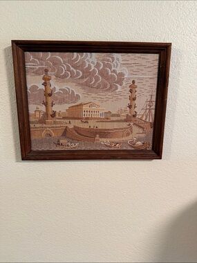 Tapestry St . Petersburg 13,5 x10,5” vintage